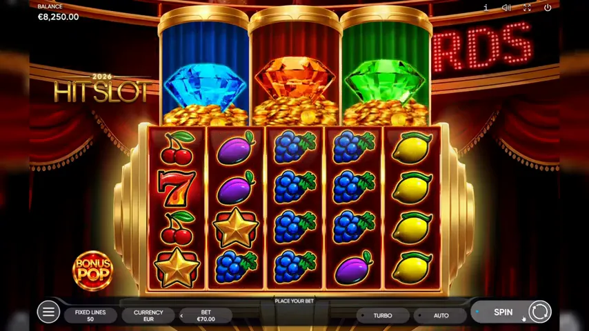 2026 Hit Slot — partida en directo