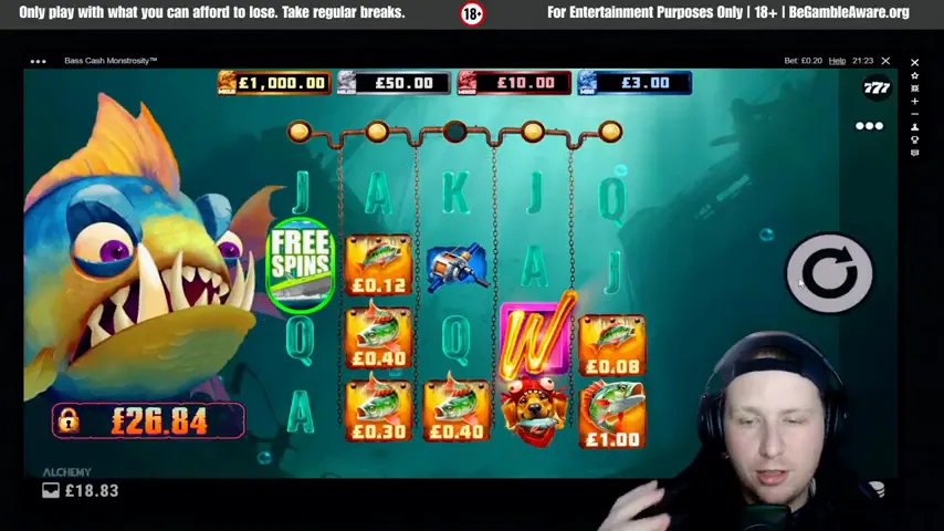 Better Bass Cash en juego — captura 1