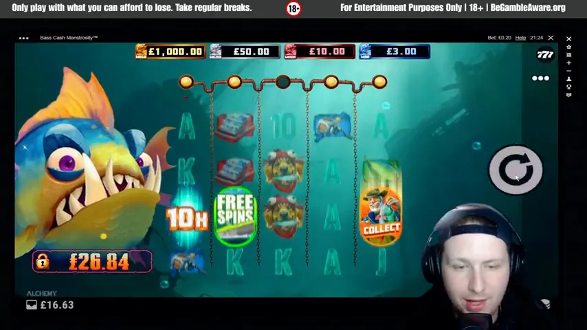 Better Bass Cash — partida en directo