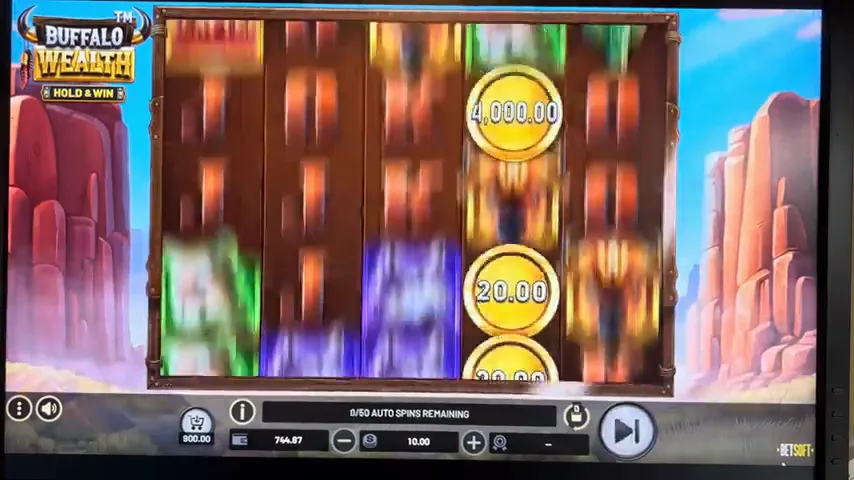 Buffalo’s Wealth Win Spins — partida en directo
