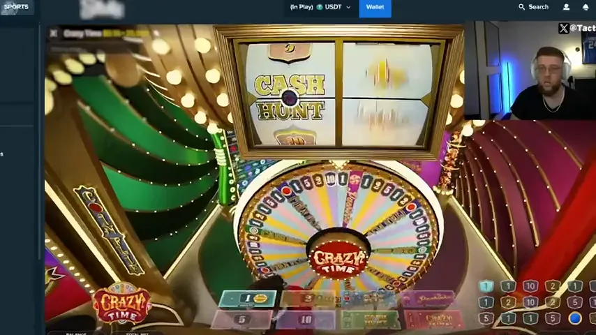 Crazy Time en juego — captura 1
