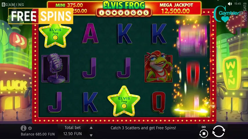Elvis Frog in Vegas en juego — captura 1