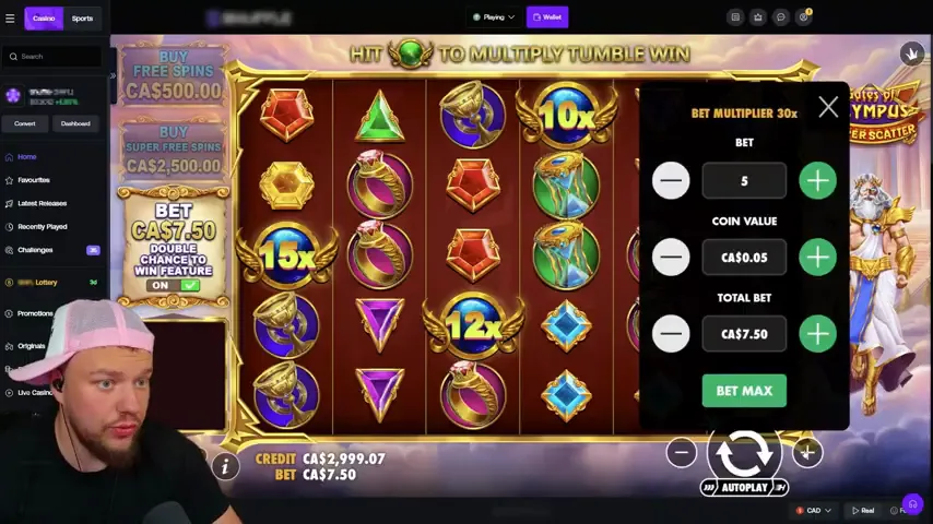 Gates of Olympus Super Scatter — partida en directo