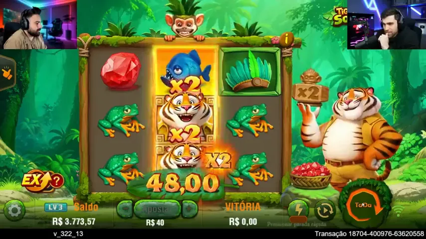 Luck of Tiger — partida en directo
