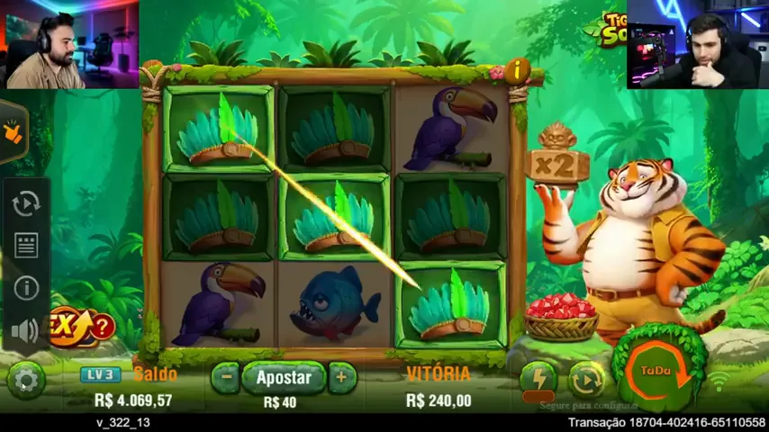 Luck of Tiger — partida en directo