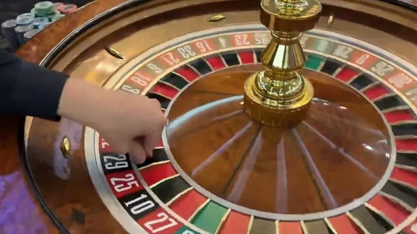 ruleta — en juego