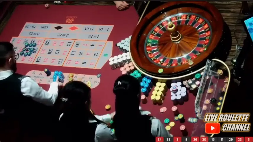 Roulette Live en juego — captura 1