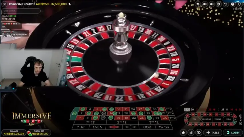 Ruleta En Vivo — partida en directo