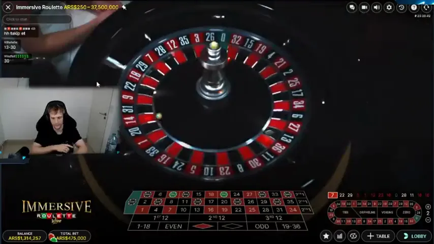 Ruleta En Vivo — partida en directo