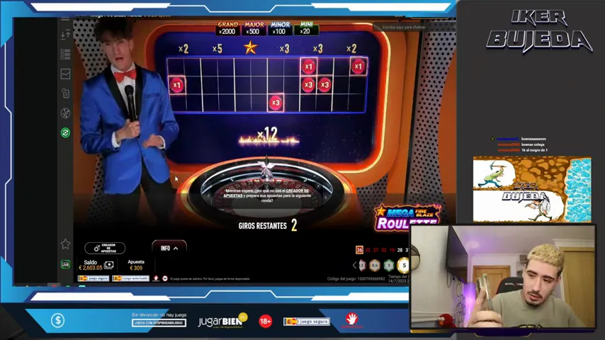 Ruleta Relámpago en Vivo — partida en directo