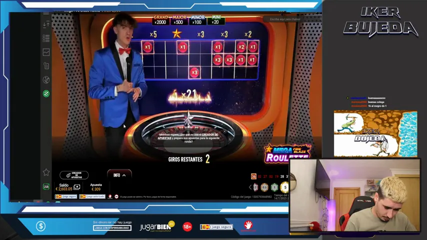 Ruleta Relámpago en Vivo — partida en directo