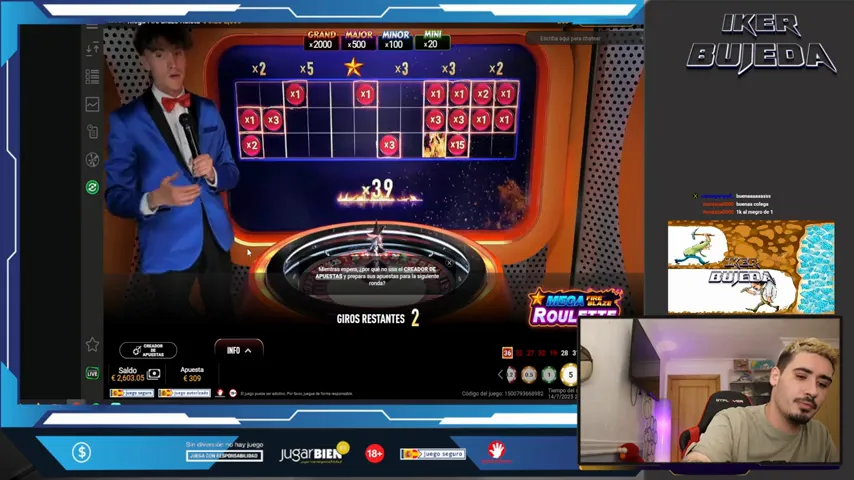 Ruleta Relámpago en Vivo — partida en directo